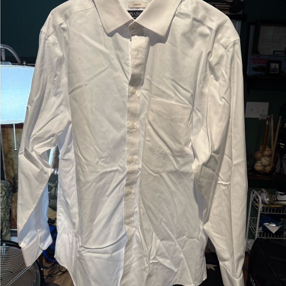 Jos. A. Bank Classic White Dress Shirt